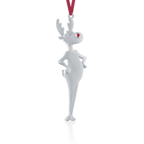 Rudolph 2017 Ornament - Amos Pewter