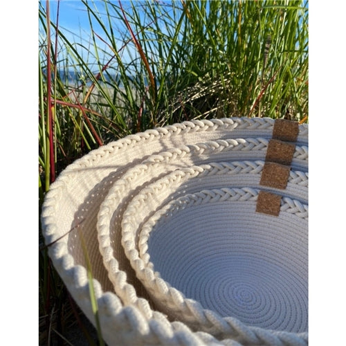 Heidi - The Bowl -  Natural with Braid| Forest Home