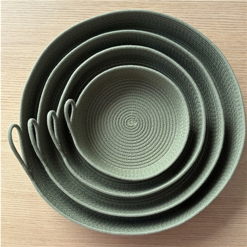 Erin - The Side Tray - Seagrass with Loop & Cork| Forest Home