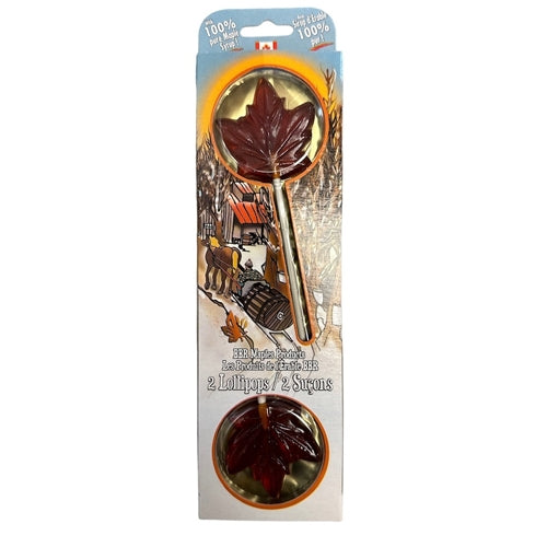 Pure Maple Syrup Lollipops (2 pack) - JE Hastings