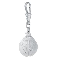 Ladybug Zipper Pull - Amos Pewter
