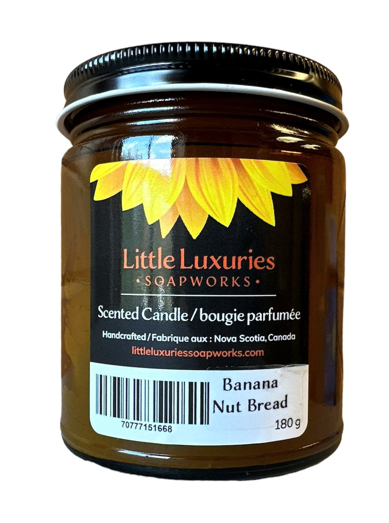 Banana Nut Bread Candle - Little Luxuries Soapworks