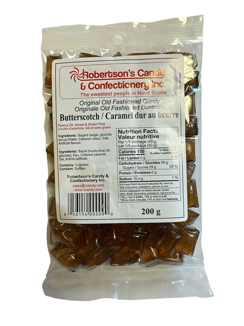 Old Fashioned Butterscotch (200g Bag) - Robertson&