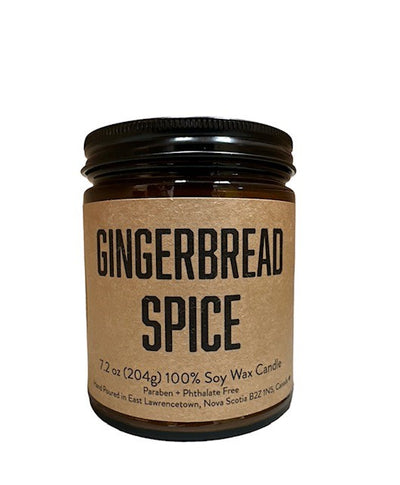 Gingerbread Spice Candle - Lawrencetown Candle Co.