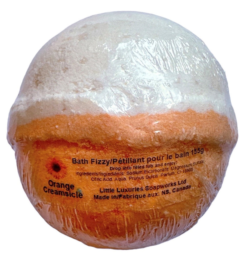 Orange Creamsicle Bath Bomb - Little Luxuries Soapworks