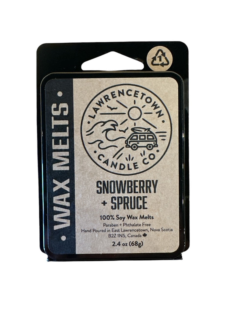 Snowberry + Spruce Wax Melts - Lawrencetown Candle Co.