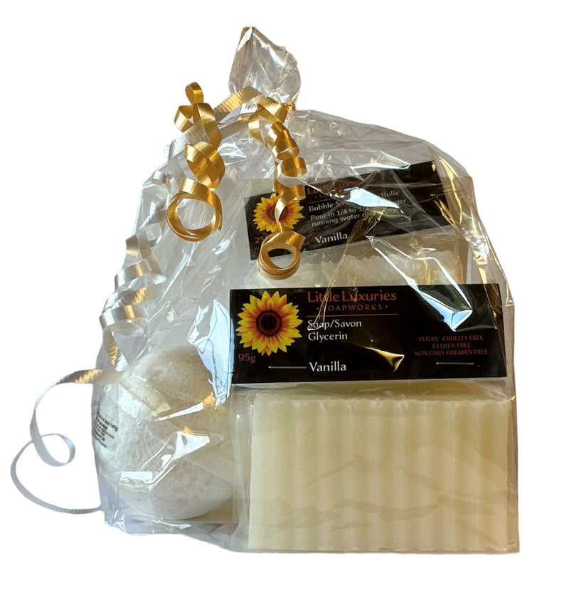 Vanilla Gift Bag - Little Luxuries Soapworks