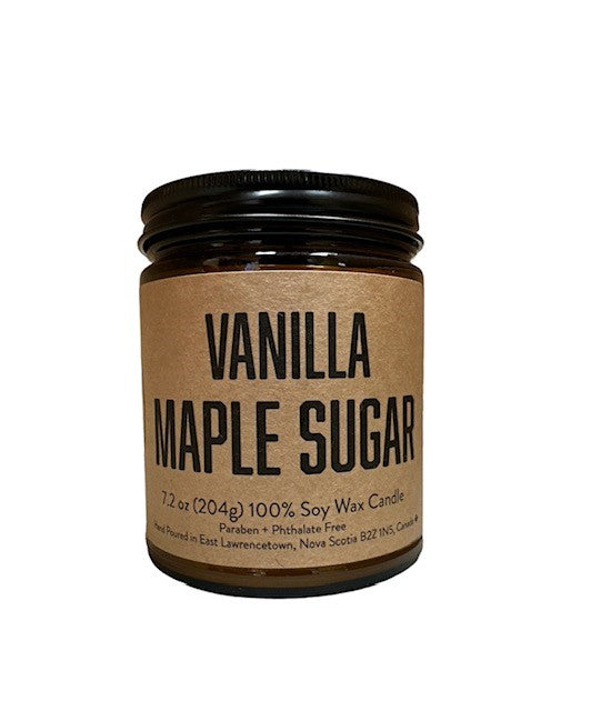 Vanilla Maple Sugar Candle - Lawrencetown Candle Co.
