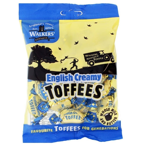 English Creamy Toffees (150g Bag) - Walker&