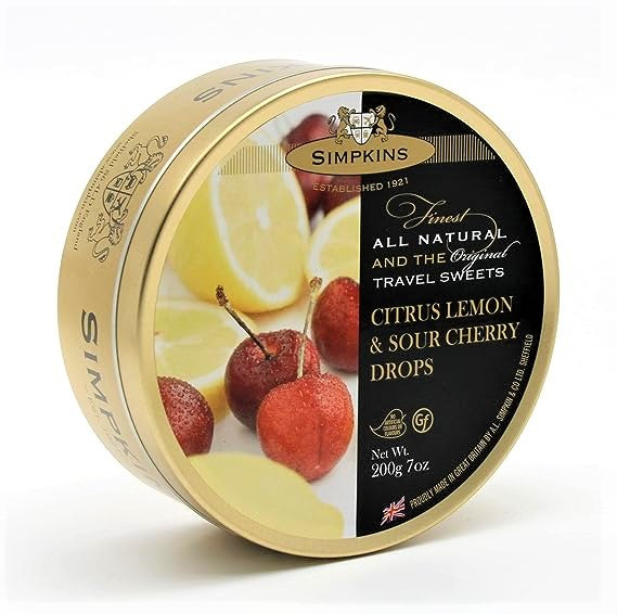 Lemon & Sour Cherry Drops - Simpkins