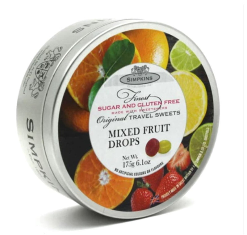 Sugar & Gluten Free Mixed Fruit Drops - Simpkins