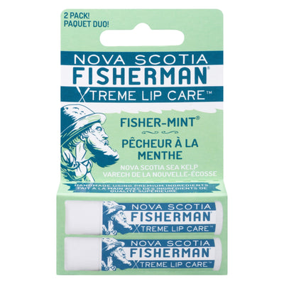 Nova Scotia Fisherman Fisher-Mint Lip Balm Double Pack