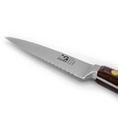 4" Forged Serrated Tomato Steak Knife - Grohmann