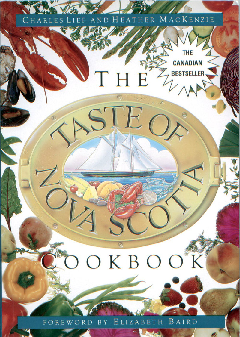 Taste of Nova Scotia Cookbook Charles Lief and Heather Mackenzie
