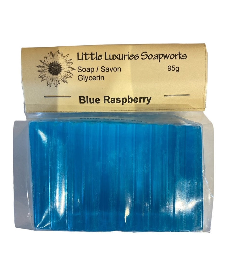 Blue Raspberry Soap - Little Luxuries Soapworks