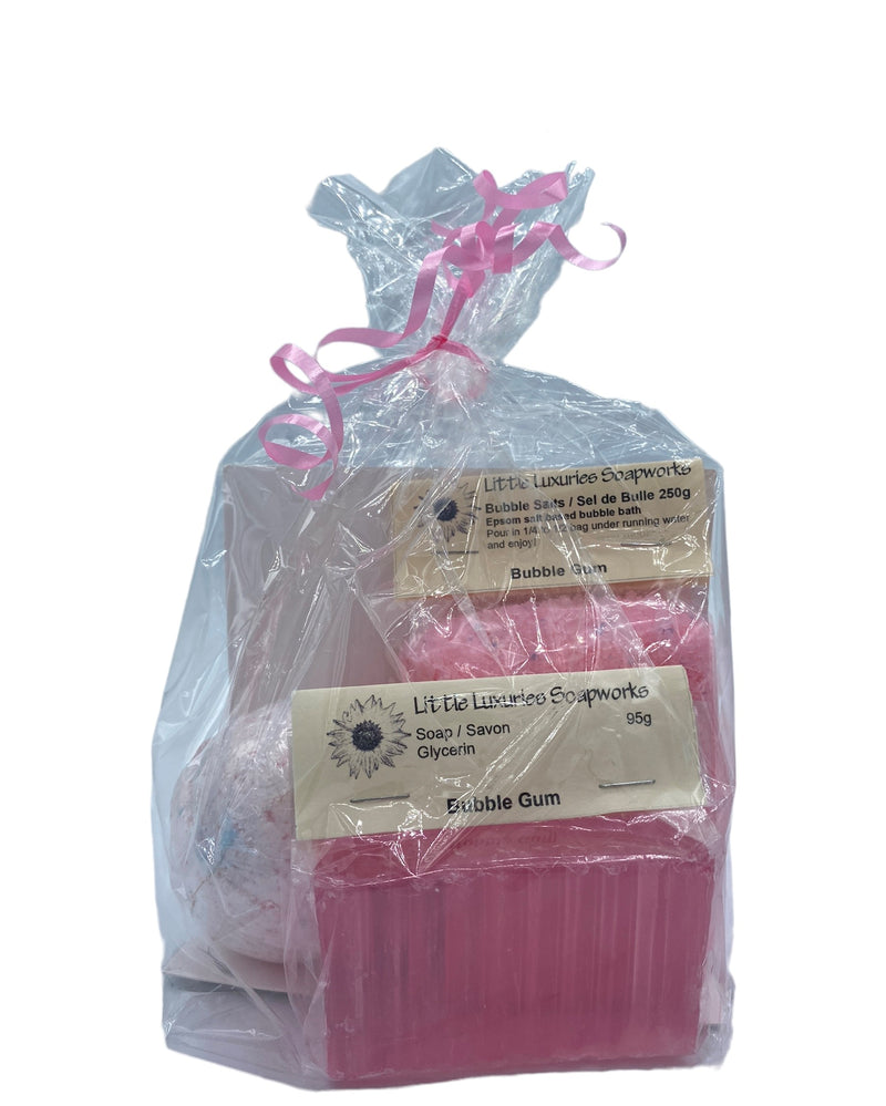 Bubble Gum Gift Bag - Little Luxuries Soapworks