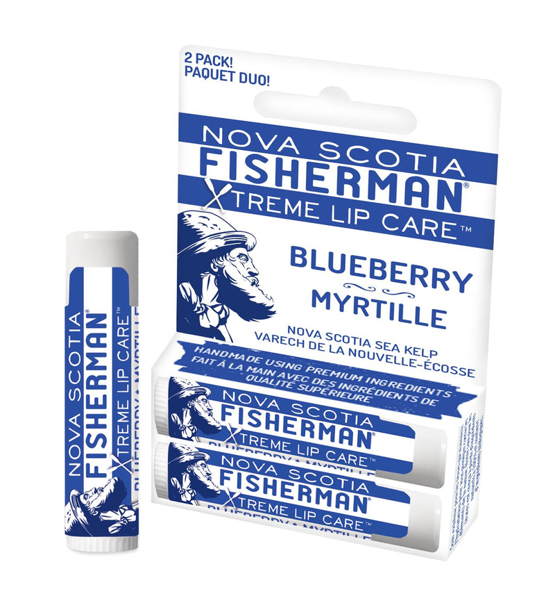 Nova Scotia Fisherman Blueberry Lip Balm Double Pack