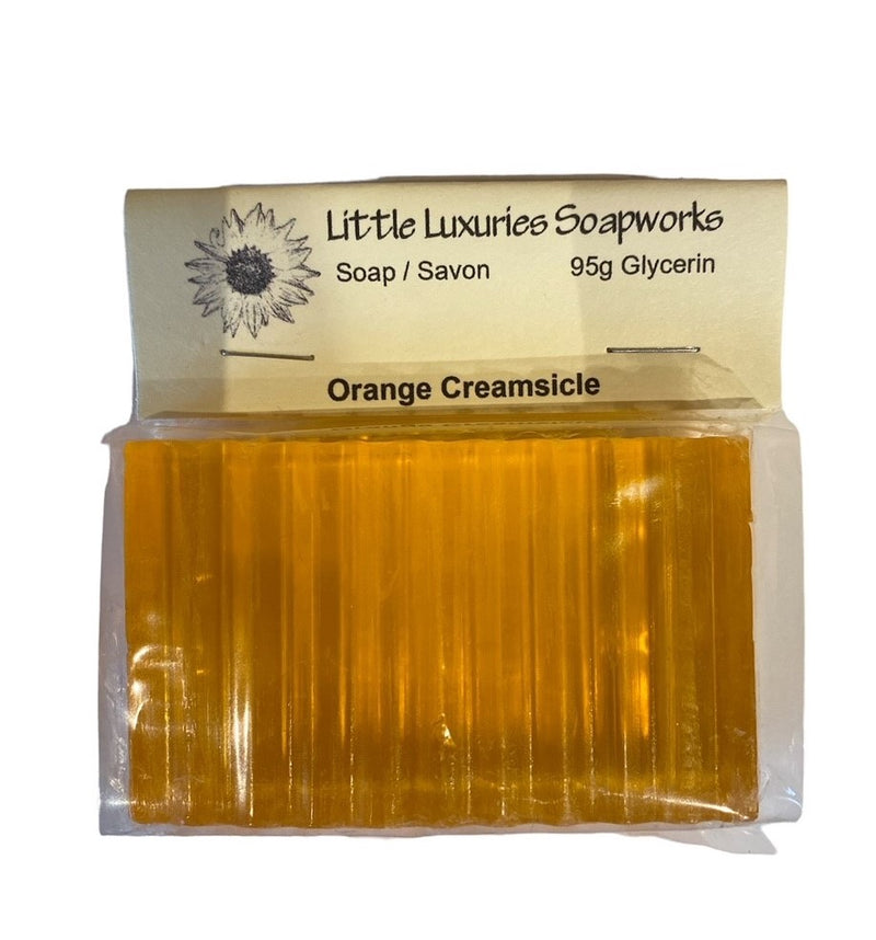 Orange Creamsicle Soap - Little Luxuries Soapworks