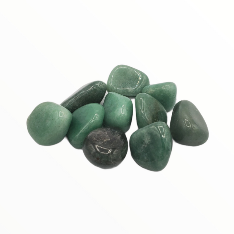 Green Quartz - Tumbled Rocks (10 Pack)