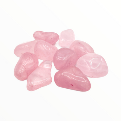 Rose Quartz - Tumbled Rocks (10 Pack)