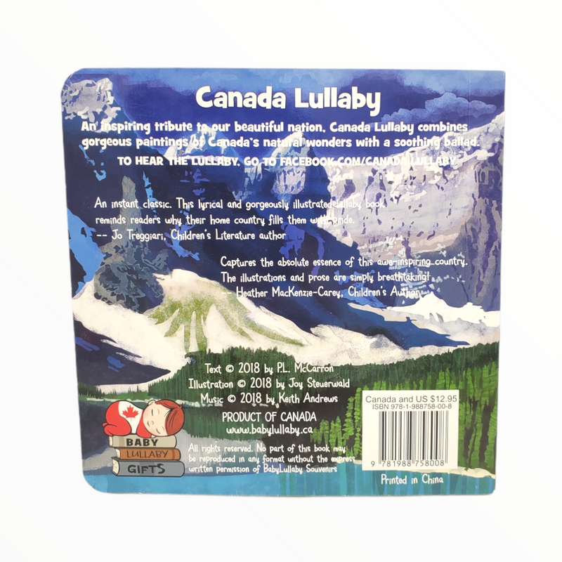 Canada Lullaby - Baby Lullaby Books