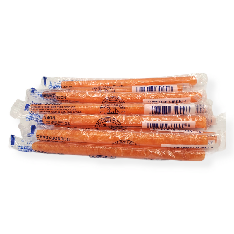 Orange Candy Sticks (10 Pack) - JE Hastings