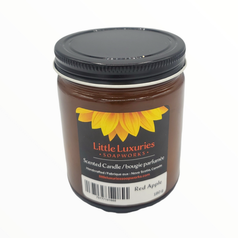 Red Apple Candle - Little Luxuries Soapworks