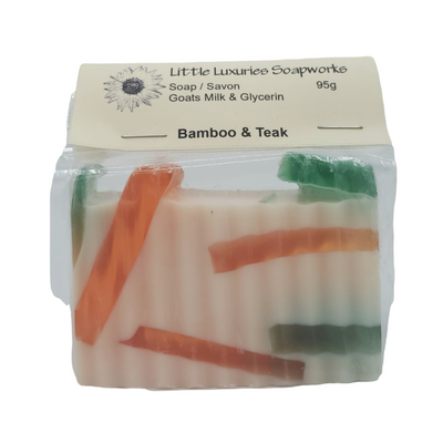 Bamboo & Teak Soap - Little Luxuries Soapworks