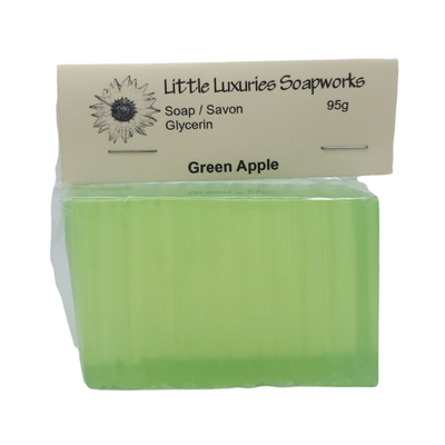 Green Apple Soap - Little Luxuries Soapworks