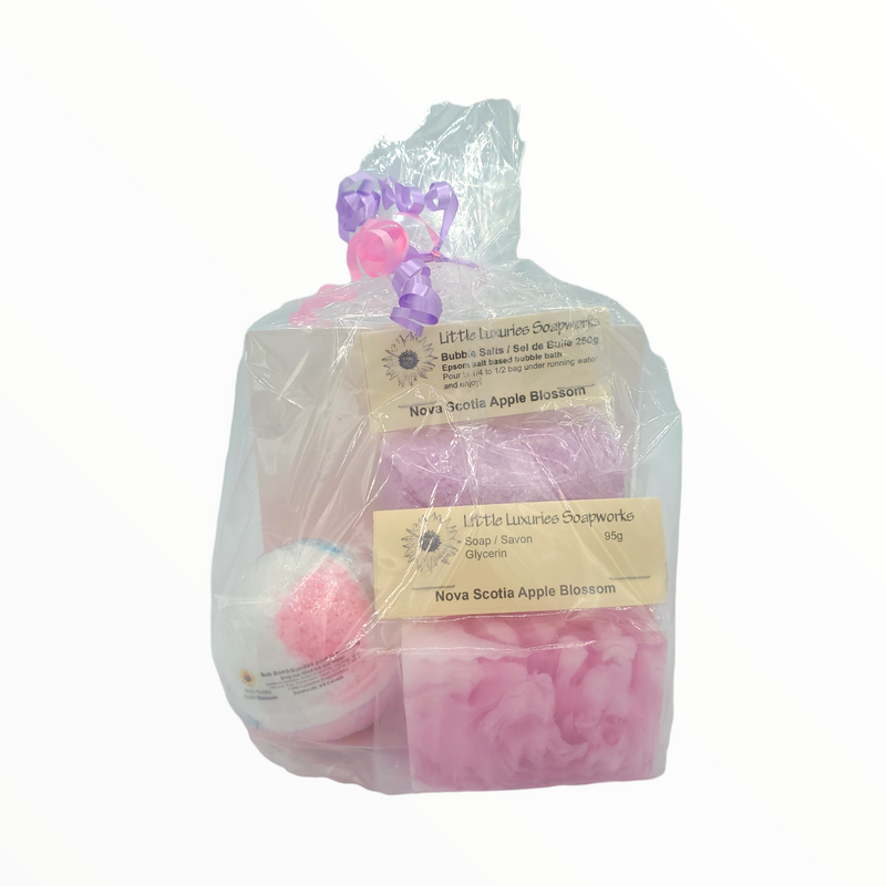 Apple Blossom Gift Bag - Little Luxuries Soapworks