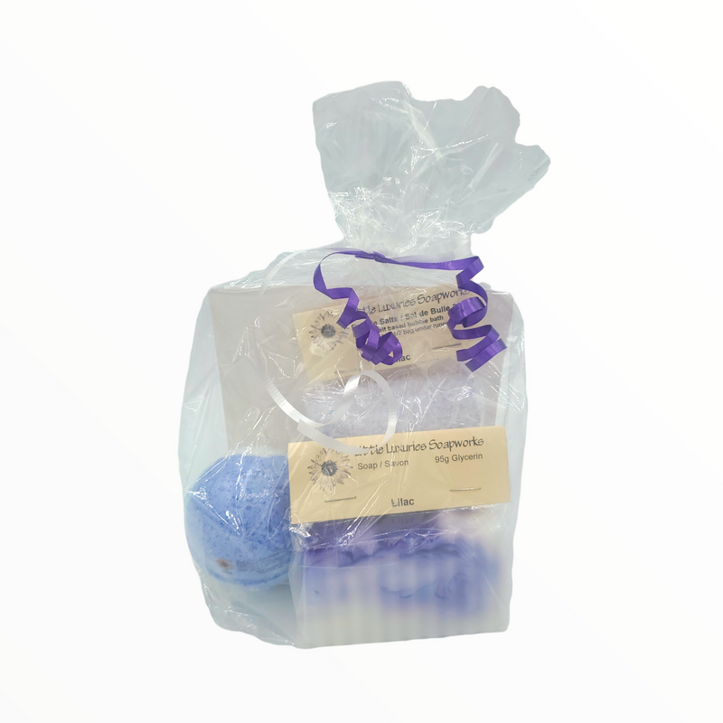 Lilac Gift Bag - Little Luxuries Soapworks