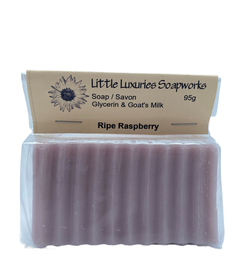 Ripe Raspberry Soap - Little Luxuries Soapworks