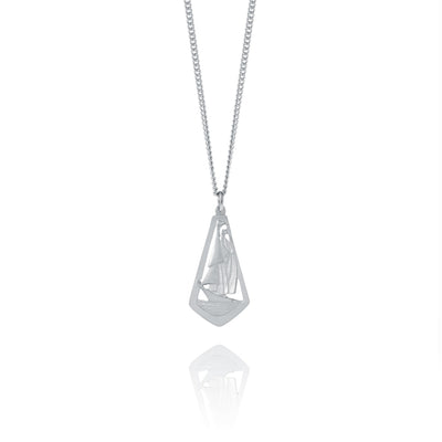 Bluenose Necklace Pendant 18 - Amos Pewter