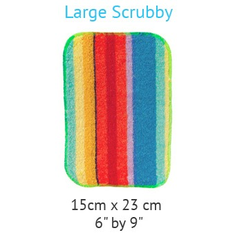 Rainbow Scrubby Sponge