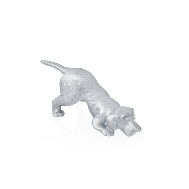 Dog Sculpture - Amos Pewter