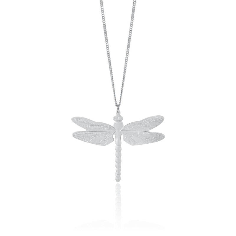 Dragonfly Necklace Pendant 18 - Amos Pewter