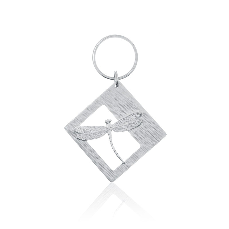 Dragonfly Key Ring - Amos Pewter