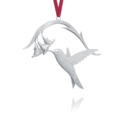 Hummingbird 2002 Ornament - Amos Pewter