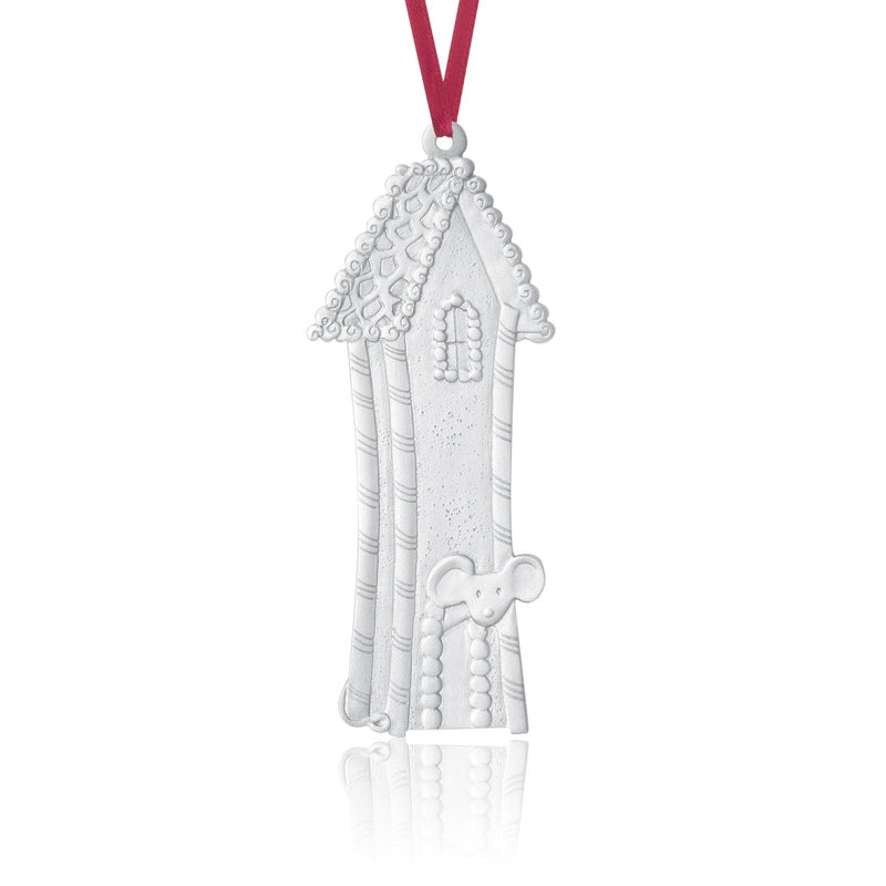 Mouse in House 2015 Ornament - Amos Pewter