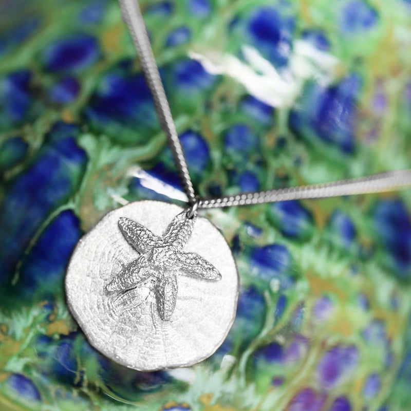 Seashore Necklace Pendant 18 - Amos Pewter