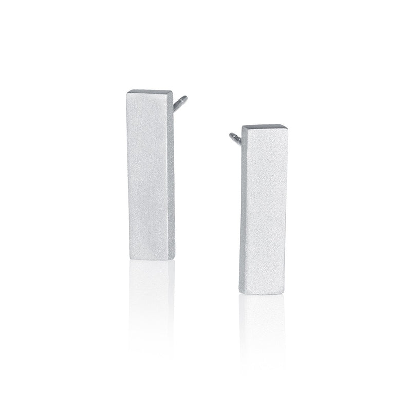 Stratus Post Earrings - Amos Pewter