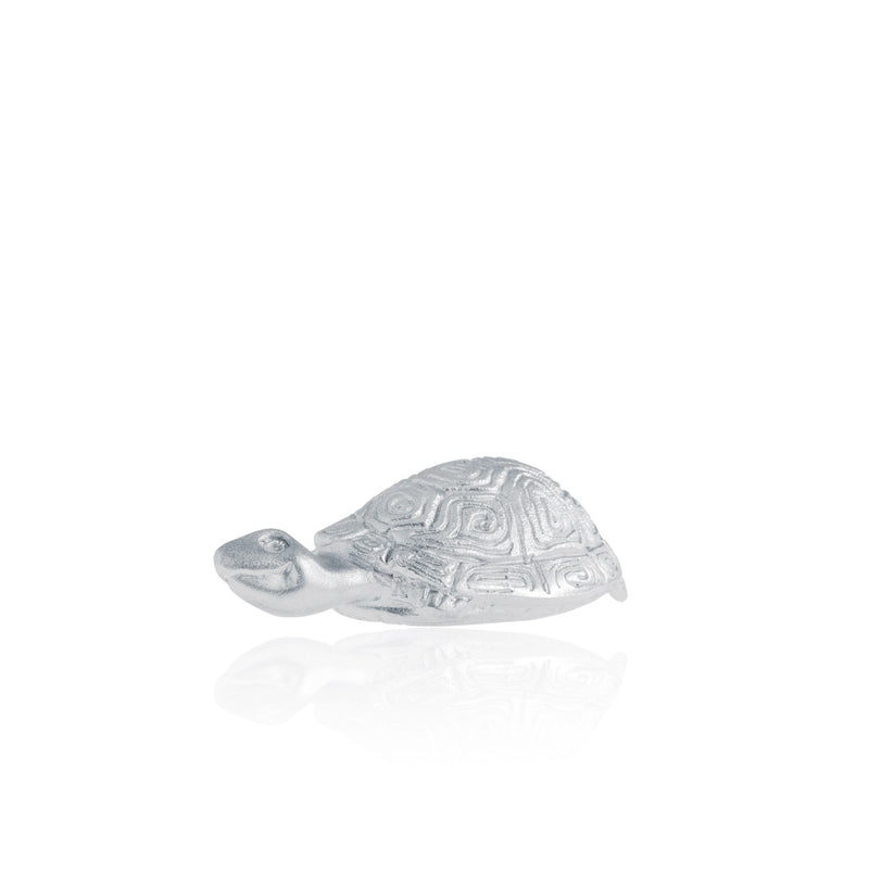 Turtle Sculpture - Amos Pewter