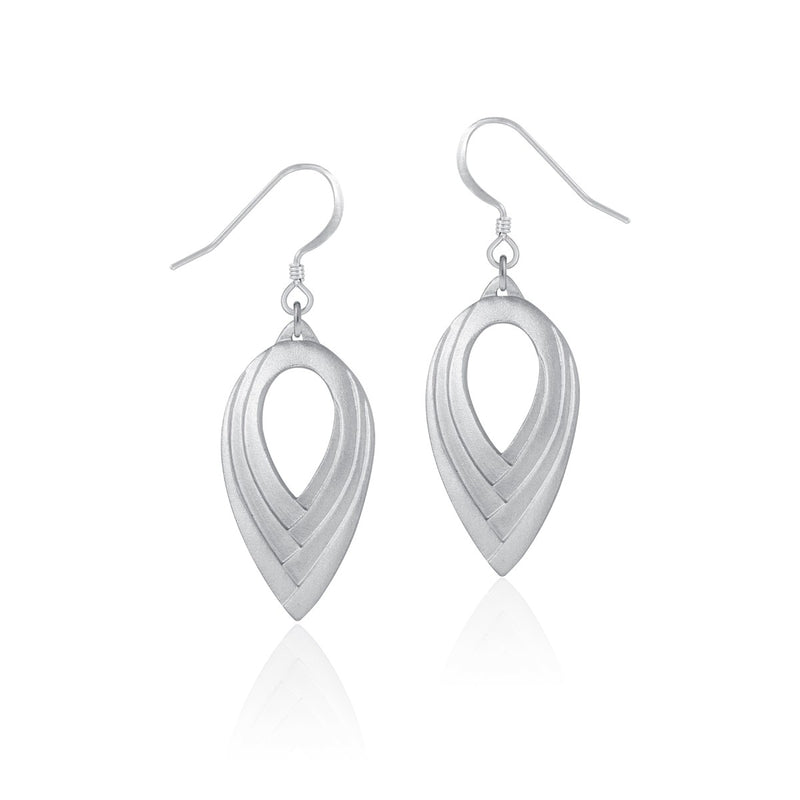 Versailles Drop Earrings - Amos Pewter